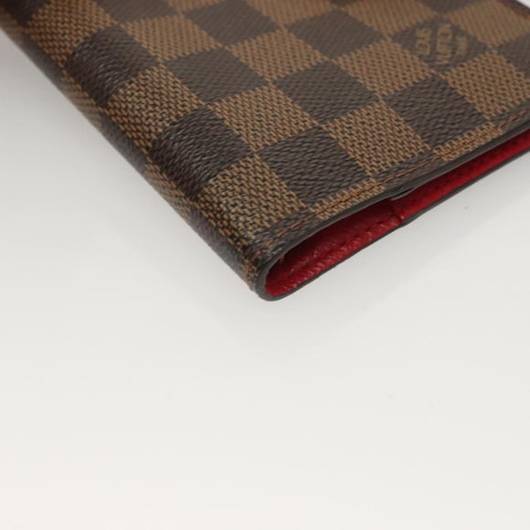 LOUIS VUITTON Damier Ebene Agenda PM Koala Day Planner Cover R21011 Auth 135906