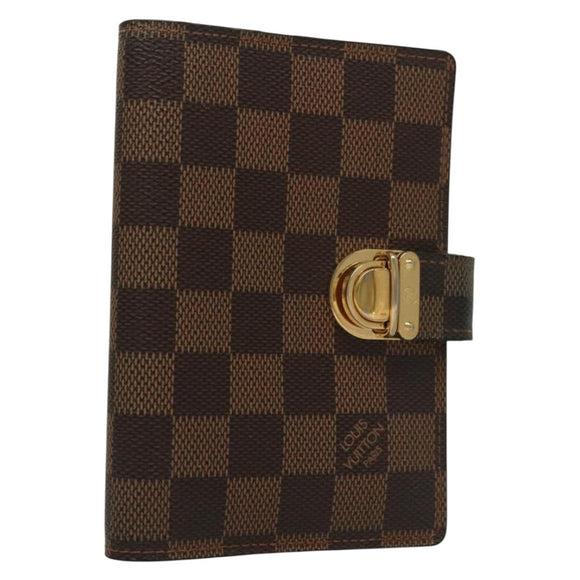 LOUIS VUITTON Damier Ebene Agenda PM Koala Day Planner Cover R21011 Auth 135907
