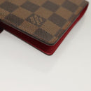LOUIS VUITTON Damier Ebene Agenda PM Koala Day Planner Cover R21011 Auth 135907-16
