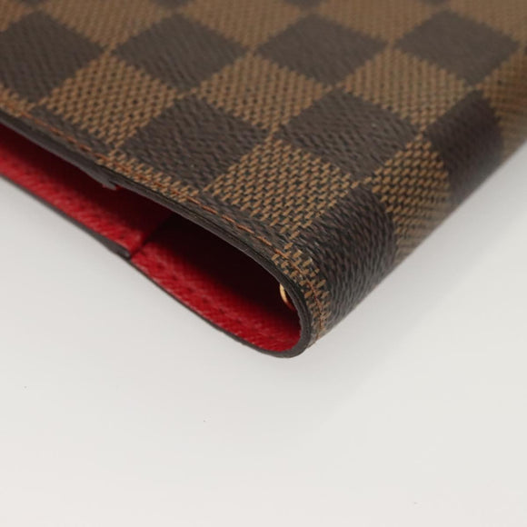 LOUIS VUITTON Damier Ebene Agenda PM Koala Day Planner Cover R21011 Auth 135907