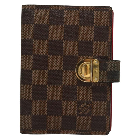 LOUIS VUITTON Damier Ebene Agenda PM Koala Day Planner Cover R21011 Auth 135907