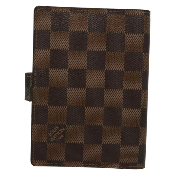 LOUIS VUITTON Damier Ebene Agenda PM Koala Day Planner Cover R21011 Auth 135907
