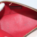 LOUIS VUITTON Damier Ebene Pochette Cosmetic PM Pouch N47516 LV Auth 135908-10