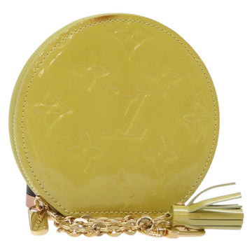 LOUIS VUITTON Vernis Porte Monnaie Chapo Coin Veil Amplession M91412 Auth 135911