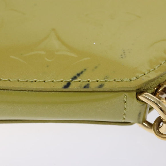 LOUIS VUITTON Vernis Porte Monnaie Chapo Coin Veil Amplession M91412 Auth 135911