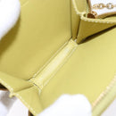 LOUIS VUITTON Vernis Porte Monnaie Chapo Coin Veil Amplession M91412 Auth 135911-17