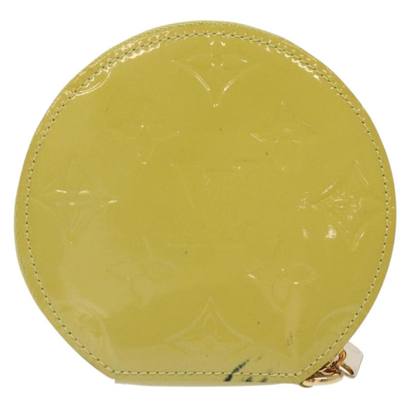LOUIS VUITTON Vernis Porte Monnaie Chapo Coin Veil Amplession M91412 Auth 135911