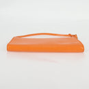 LOUIS VUITTON Epi Pochette Accessoires Pouch Orange Mandarin M5294H Auth 135912V-5