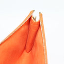 LOUIS VUITTON Epi Pochette Accessoires Pouch Orange Mandarin M5294H Auth 135912V-20