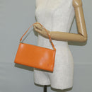 LOUIS VUITTON Epi Pochette Accessoires Pouch Orange Mandarin M5294H Auth 135912V-22