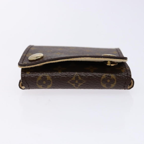 LOUIS VUITTON Monogram Jewelry case Jewelry Box LV Auth 135917