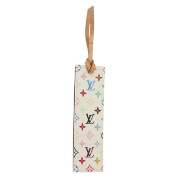 LOUIS VUITTON Monogram Multicolor Mark Page Cadu Bookmark M99196 LV Auth 135918