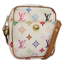 LOUIS VUITTON Monogram Multicolor lift Shoulder Bag White M40055 LV Auth 135921-1