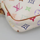 LOUIS VUITTON Monogram Multicolor lift Shoulder Bag White M40055 LV Auth 135921-14