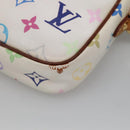 LOUIS VUITTON Monogram Multicolor lift Shoulder Bag White M40055 LV Auth 135921-15