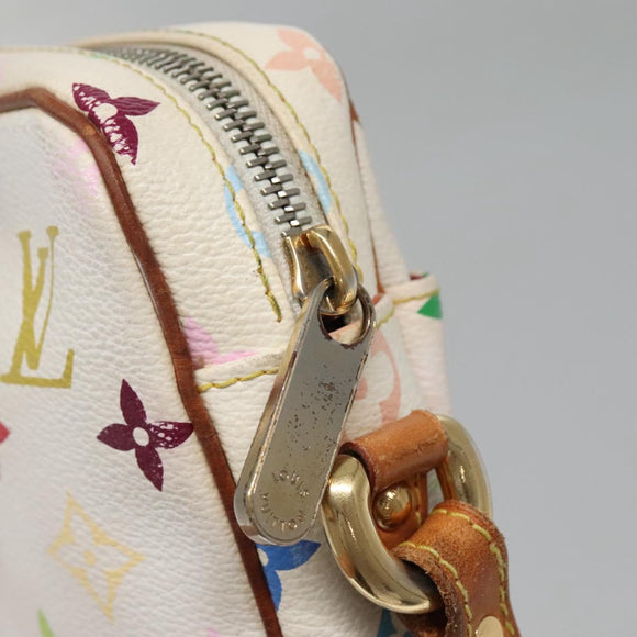 LOUIS VUITTON Monogram Multicolor lift Shoulder Bag White M40055 LV Auth 135921