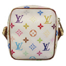LOUIS VUITTON Monogram Multicolor lift Shoulder Bag White M40055 LV Auth 135921-2