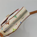 LOUIS VUITTON Monogram Multicolor lift Shoulder Bag White M40055 LV Auth 135921-6