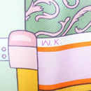 HERMES Carre 90 Scarf ""LA BERLINE BAYADERE"" Silk Light Blue Auth 135933-13