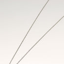 Salvatore Ferragamo Gancini Necklace metal Silver Auth 135938-11