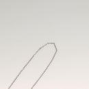 Salvatore Ferragamo Gancini Necklace metal Silver Auth 135938-13