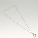 Salvatore Ferragamo Gancini Necklace metal Silver Auth 135938-2