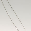 Salvatore Ferragamo Gancini Necklace metal Silver Auth 135938-5