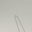 Salvatore Ferragamo Gancini Necklace metal Silver Auth 135938-7