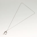 Salvatore Ferragamo Gancini Necklace metal Silver Auth 135938-8