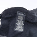 GUCCI Web Sherry Line GG Canvas Cap S Black Red Green 200085 Auth 135944-10