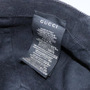 GUCCI Web Sherry Line GG Canvas Cap S Black Red Green 200085 Auth 135944-15