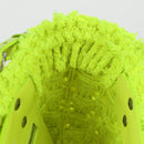 BALENCIAGA Bistro XXS Hand Bag Wool 2way Yellow Silver Auth 135947M-22