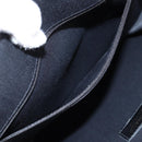 CHANEL Mademoiselle Choco Bar line Tote Bag Leather Red CC Auth 135950V-26