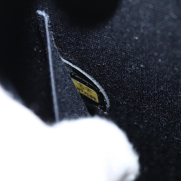 CHANEL Mademoiselle Choco Bar line Tote Bag Leather Red CC Auth 135950V