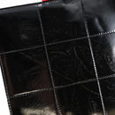 CHANEL Mademoiselle Choco Bar line Tote Bag Leather Red CC Auth 135950V-3