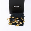 CHANEL COCO Mark Earring Metal Gold CC Auth 135951V-10