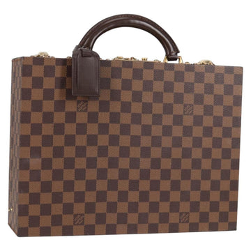 LOUIS VUITTON Damier Ebene Boite Bijou Jewelry Box SPO LV Auth 135955SV