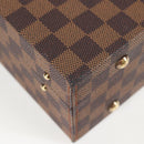 LOUIS VUITTON Damier Ebene Boite Bijou Jewelry Box SPO LV Auth 135955SV-15