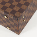 LOUIS VUITTON Damier Ebene Boite Bijou Jewelry Box SPO LV Auth 135955SV-16