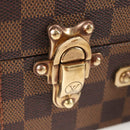 LOUIS VUITTON Damier Ebene Boite Bijou Jewelry Box SPO LV Auth 135955SV-20