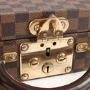 LOUIS VUITTON Damier Ebene Boite Bijou Jewelry Box SPO LV Auth 135955SV-24