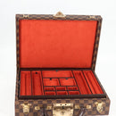 LOUIS VUITTON Damier Ebene Boite Bijou Jewelry Box SPO LV Auth 135955SV-9