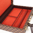 LOUIS VUITTON Damier Ebene Boite Bijou Jewelry Box SPO LV Auth 135955SV-10