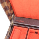 LOUIS VUITTON Damier Ebene Boite Bijou Jewelry Box SPO LV Auth 135955SV-11