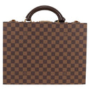 LOUIS VUITTON Damier Ebene Boite Bijou Jewelry Box SPO LV Auth 135955SV-2