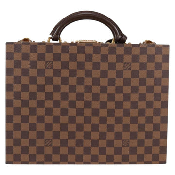LOUIS VUITTON Damier Ebene Boite Bijou Jewelry Box SPO LV Auth 135955SV - 0