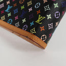LOUIS VUITTON Multicolor Agenda GM Day Planner Cover Black R20893 Auth 135956V-16