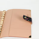 LOUIS VUITTON Multicolor Agenda GM Day Planner Cover Black R20893 Auth 135956V-19