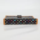 LOUIS VUITTON Multicolor Agenda GM Day Planner Cover Black R20893 Auth 135956V-4