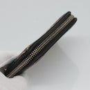 GUCCI GG Psychedelic Compact Wallet Black Silver 601095 Auth 135969-5